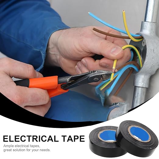 Cintas aislantes PVC negro 25m 4 unidades miniatura 7