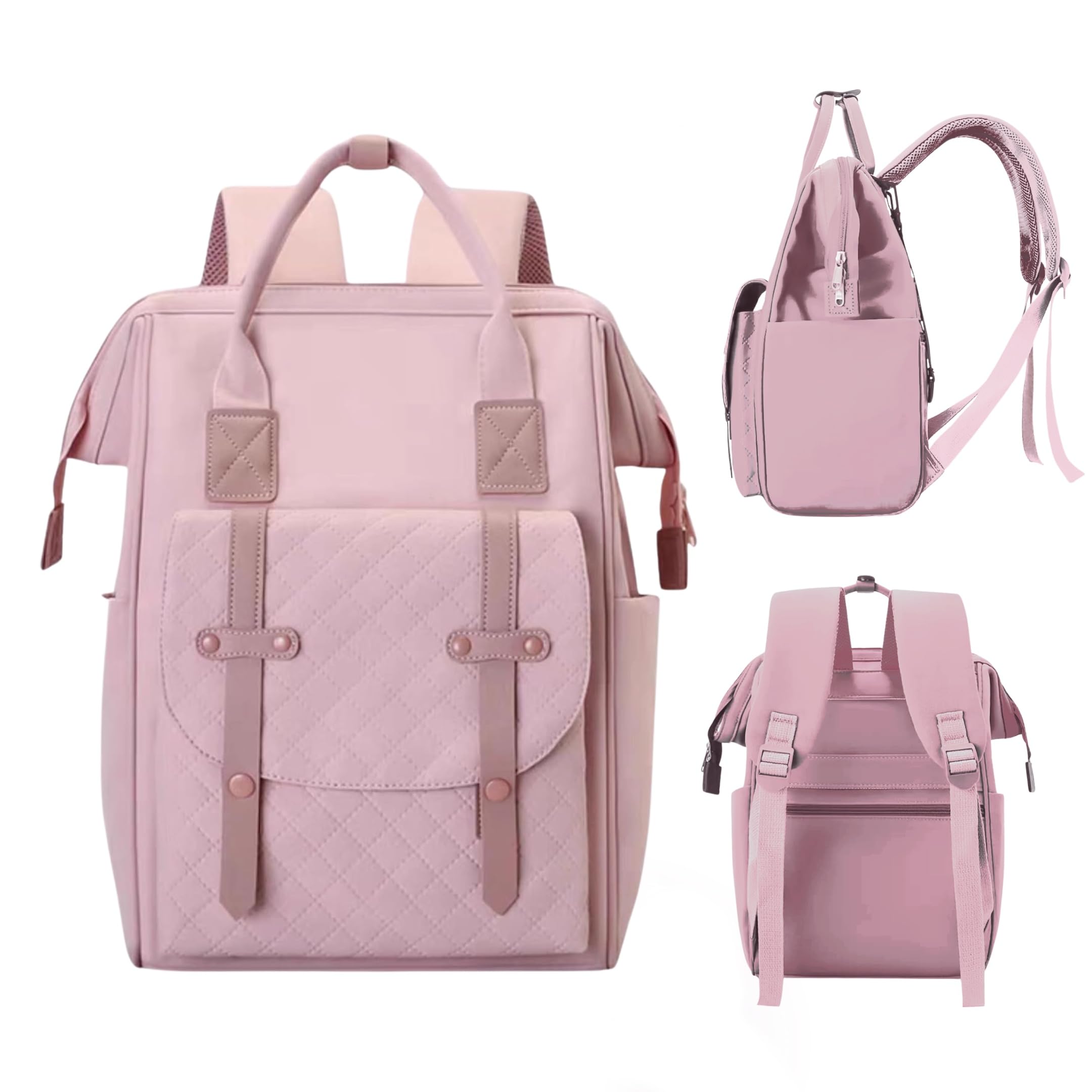 OBABY Baby Diaper Bag spacious/multi-pocket/diaper backpack/fashionable/waterproof/large capacity/durable/Maternity Backpack Cum Tote bag Spacious to Easily Organise Baby Essentials.-image-41