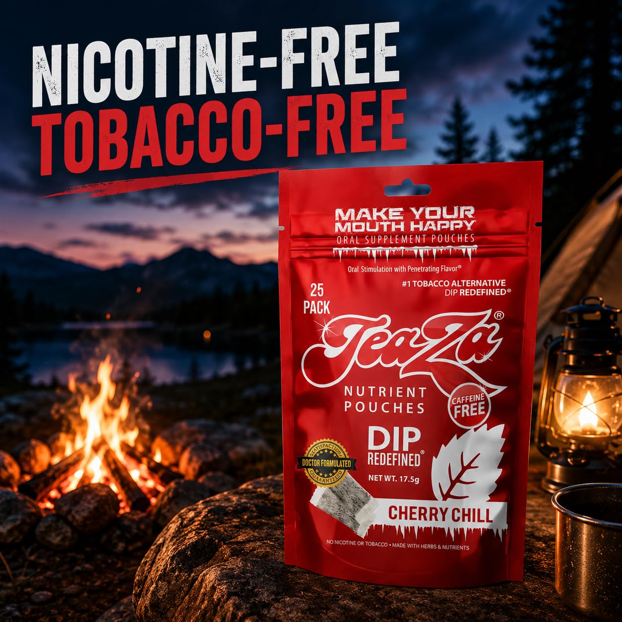 best smokeless tobacco alternatives Tobacco Dip Alternatives: BaccOff Straight Pouches
