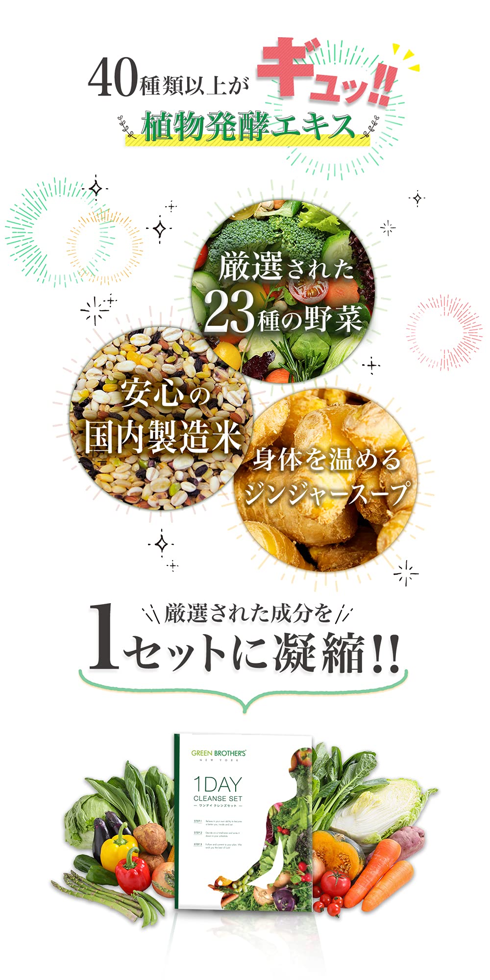 Amazon.co.jp: GREEN BROTHERS GB1DAY CLEANSE SET ワンデイクレンズ 