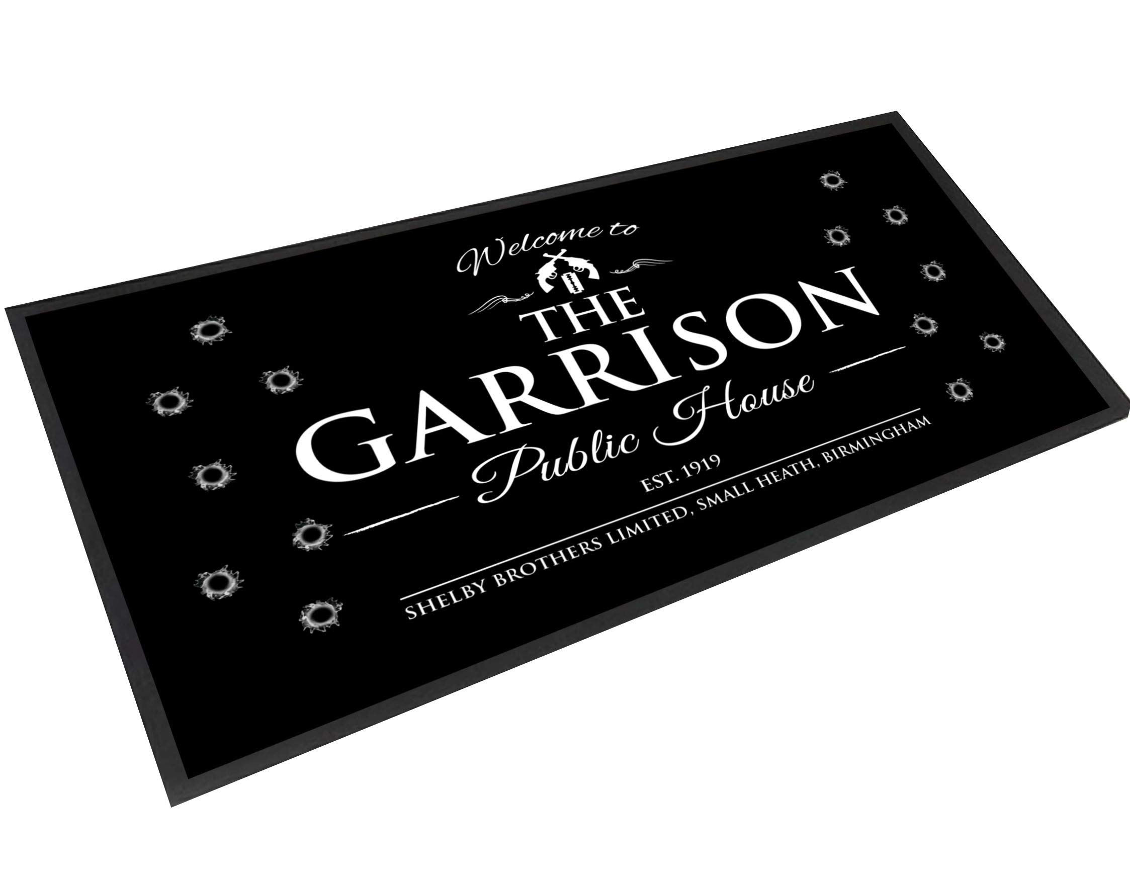 Artylicious The Garrison Bar Ruer Beer Mat, Home Bar Mat