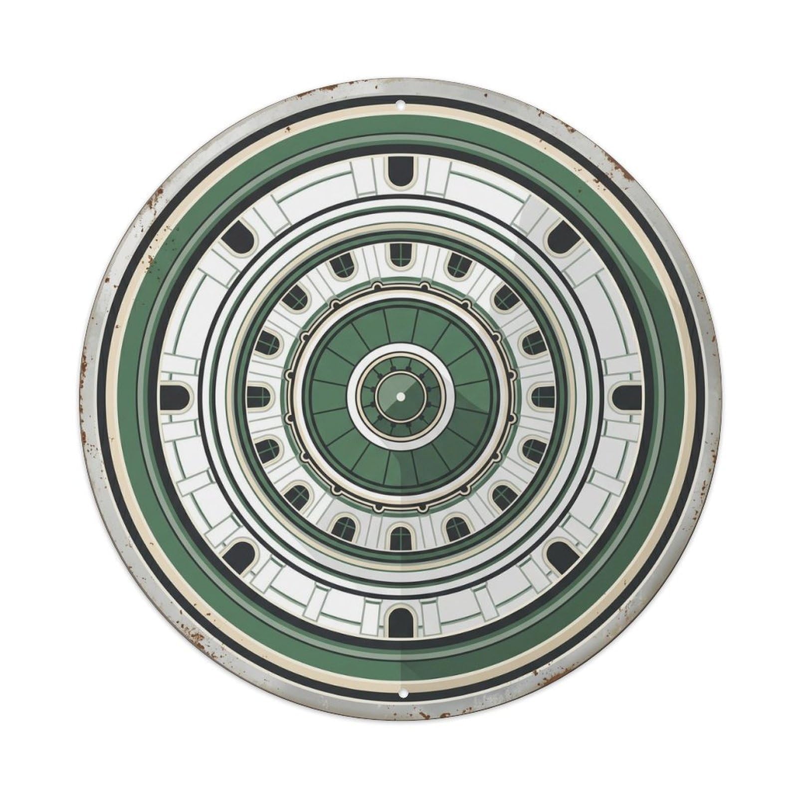 Helsinki Macro Cathedral Travel Metal Tin Sign