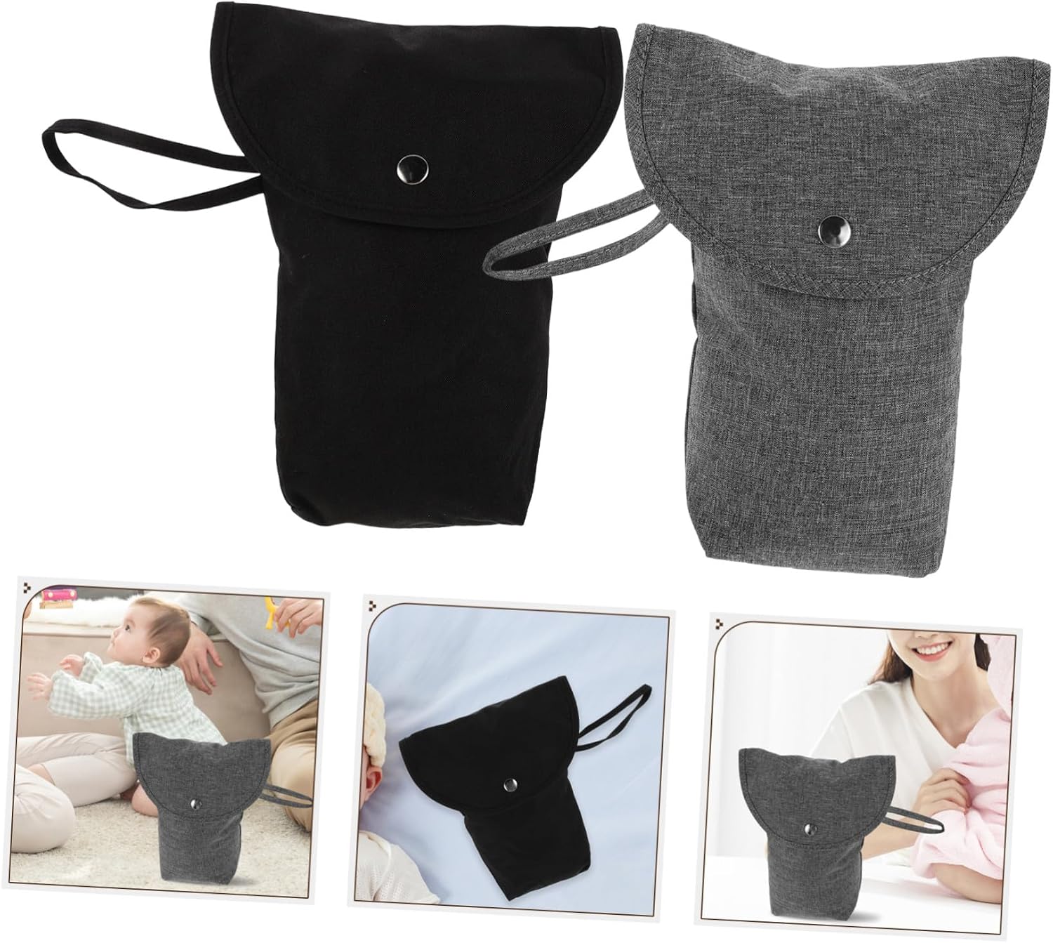 2pcs Wet Dry Bags Waterproof Diaper Storage Organizer Made of Sturdy Oxford Cloth with Spacious Multiuse Storage and Easy Cleaning for Rainy Day Outings and Outdoor Adventures