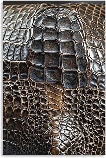 Wall Art Modern Abstract Poster Print Artwork for Living Room Canvas Paintings Alligator Skin Wall Pictures Canvas Prints Aesthetic Pictures for Bedroom Bathroom Decoration 8x12 Inch