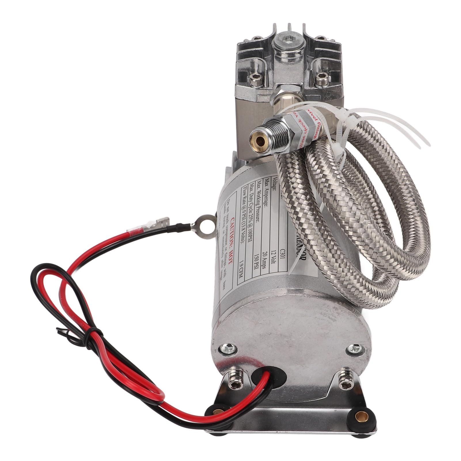 Compresor de Aire Resistente Portátil 12 V 150 PSI Metal para Vehículos Barcos