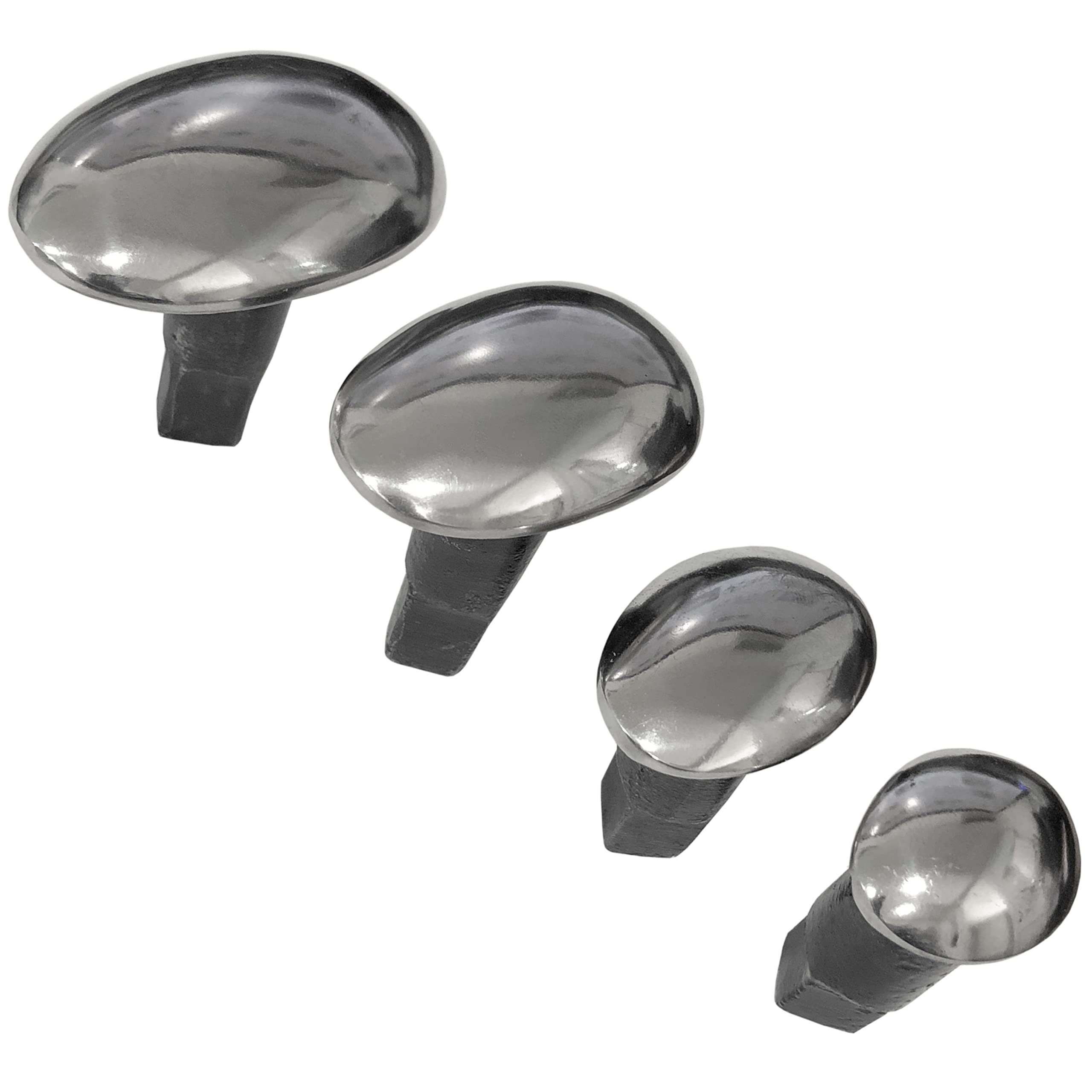 Set x 4 Spoon Stakes Only : Tea Coffee Dessert Tablespoon Forming Planishing