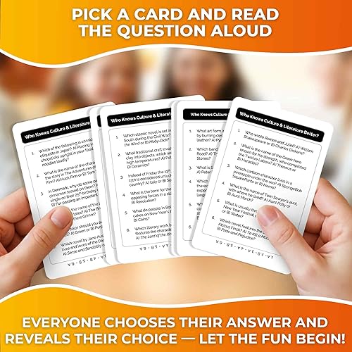 Miniatura 2 de QUOKKA Juegos de mesa para niños de 8 a 12 años y familia - Juego de cartas educativo para niños de 12 años en adelante - Quién conoce mejor la