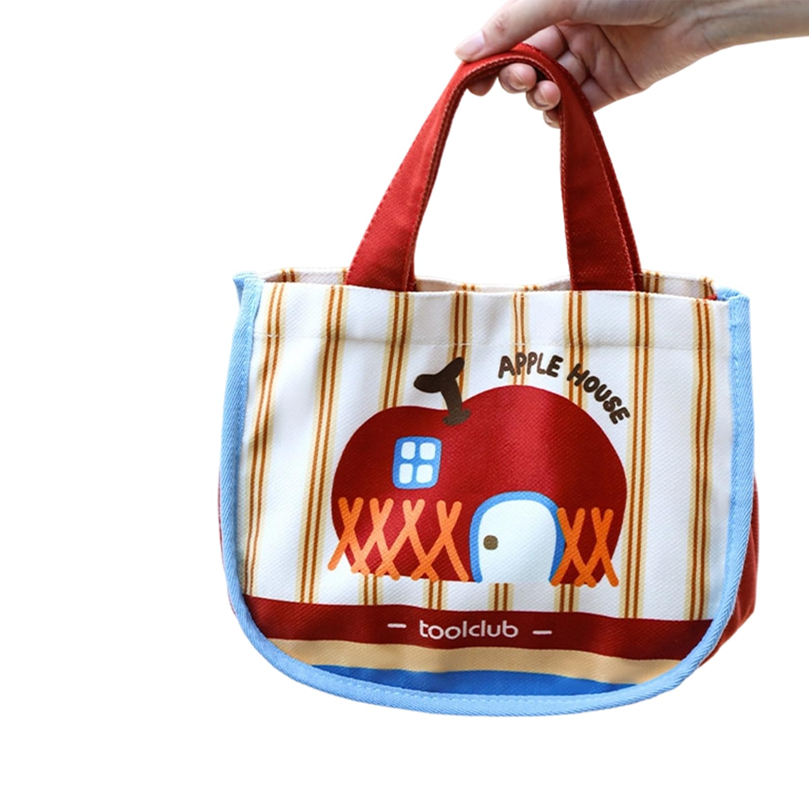 Buxuaaaa Thickened Thermal Portable Lunch Handbag for Commuters Work Insulated Lunch Handbag