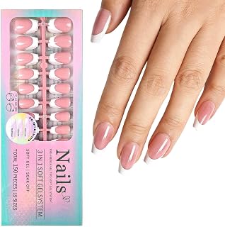 1 Set Artificial Nails, Womens Press On-Nails Set, Solid Color Fake Nail Sets for Women Girls Ballet Dancer Accessories