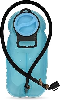 Vejiga de hidratación de TPU de 2L/2,5L/3L, bolsa de depósito de agua ultraduradera con tubo aislado para mochila de hidratación para ciclismo, senderismo, correr, escalada, ciclismo
