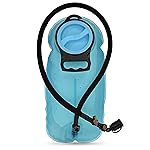 MARCHWAY 2L/2.5L/3L TPU Hydration Bladder, Ultra Durable Water Reservoir Bag with Insulated Tube for Hydration Pack for Cycling, Hiking, Running, Climbing, Biking (2.5L Blue 85oz)