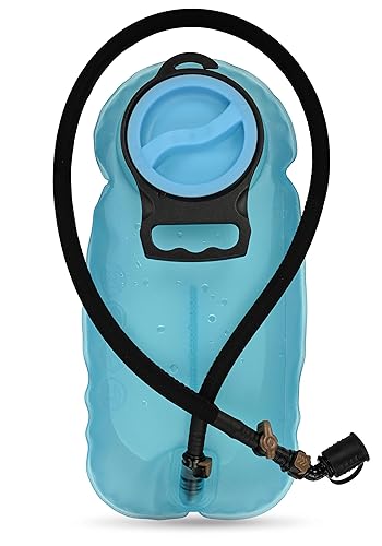 MARCHWAY 2L/2.5L/3L TPU Hydration Bladder, Ultra Durable Water Reservoir Bag with Insulated Tube for Hydration Pack for Cycling, Hiking, Running, Climbing, Biking