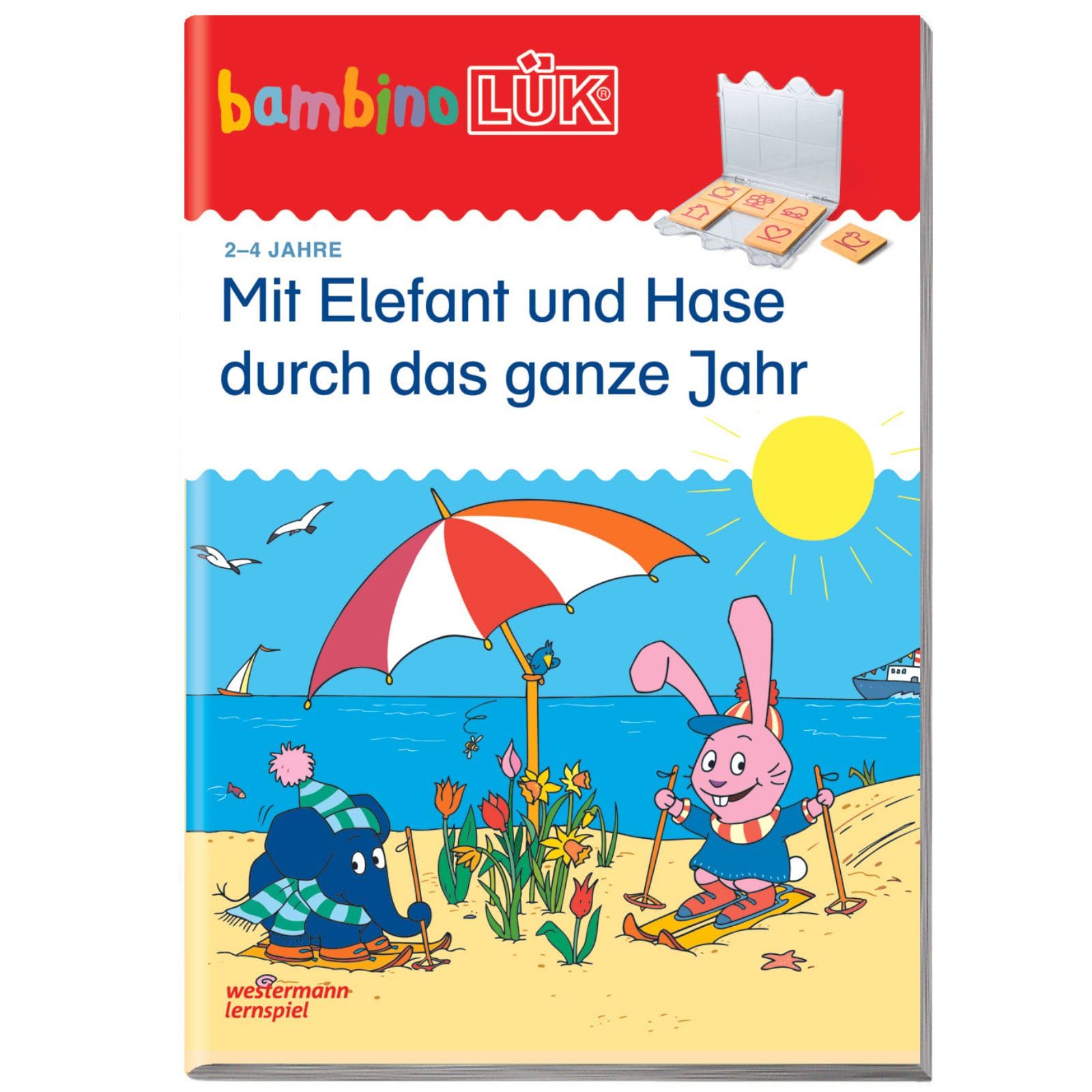 bambinoLÜK. Mit Elefant und Hase durch das ganze Jahr