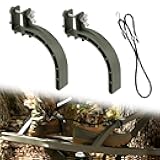 Climbing Stand Accessories,Tree Stand Accessories,Climb Stirrups with Elastic Rope,Climber Tree Stand Accessories for Hunting Standing Safety Gear (1-Pair)