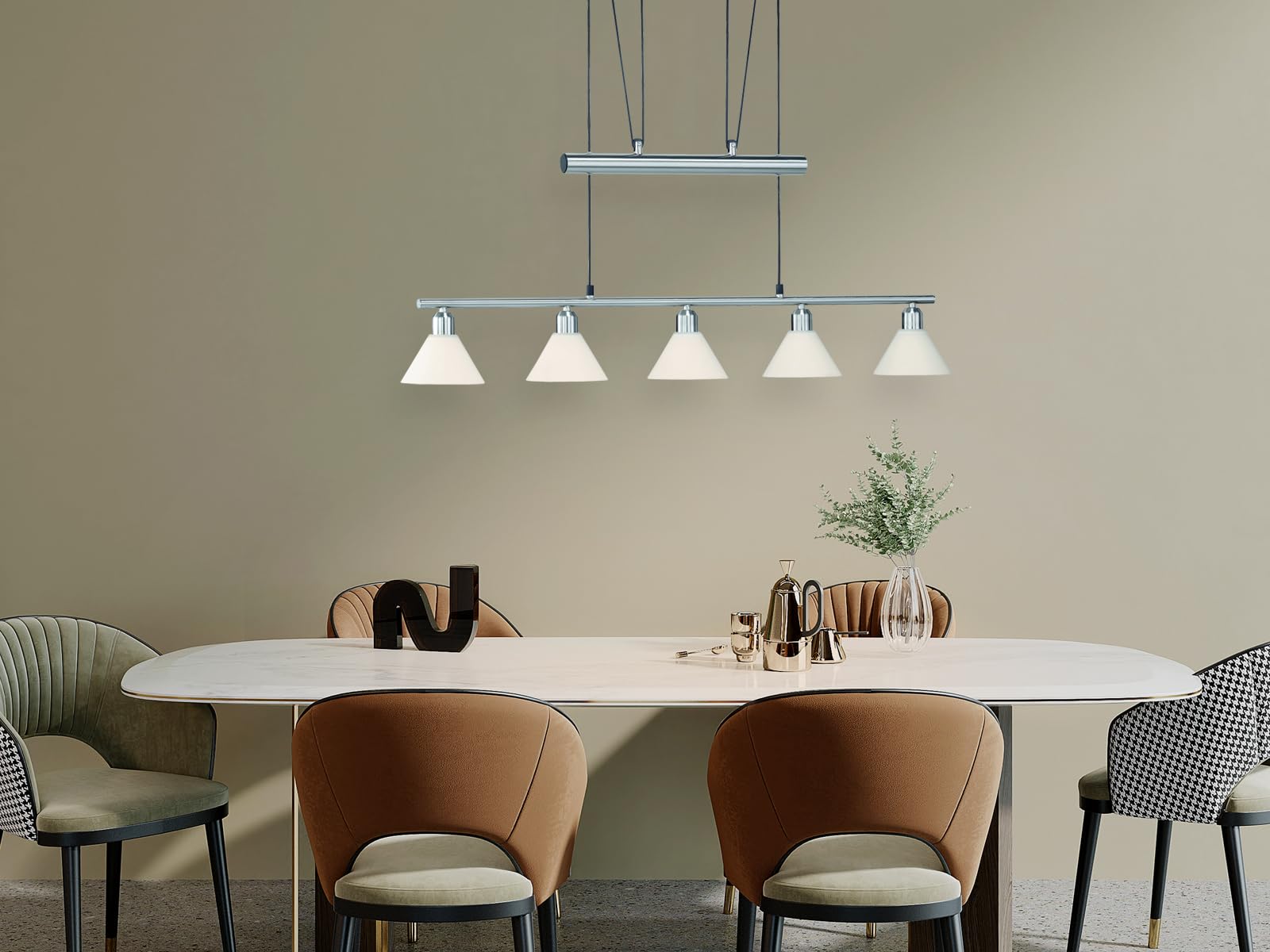 Trio 3751051-07 Lampada a Bilanciere con Pendolo