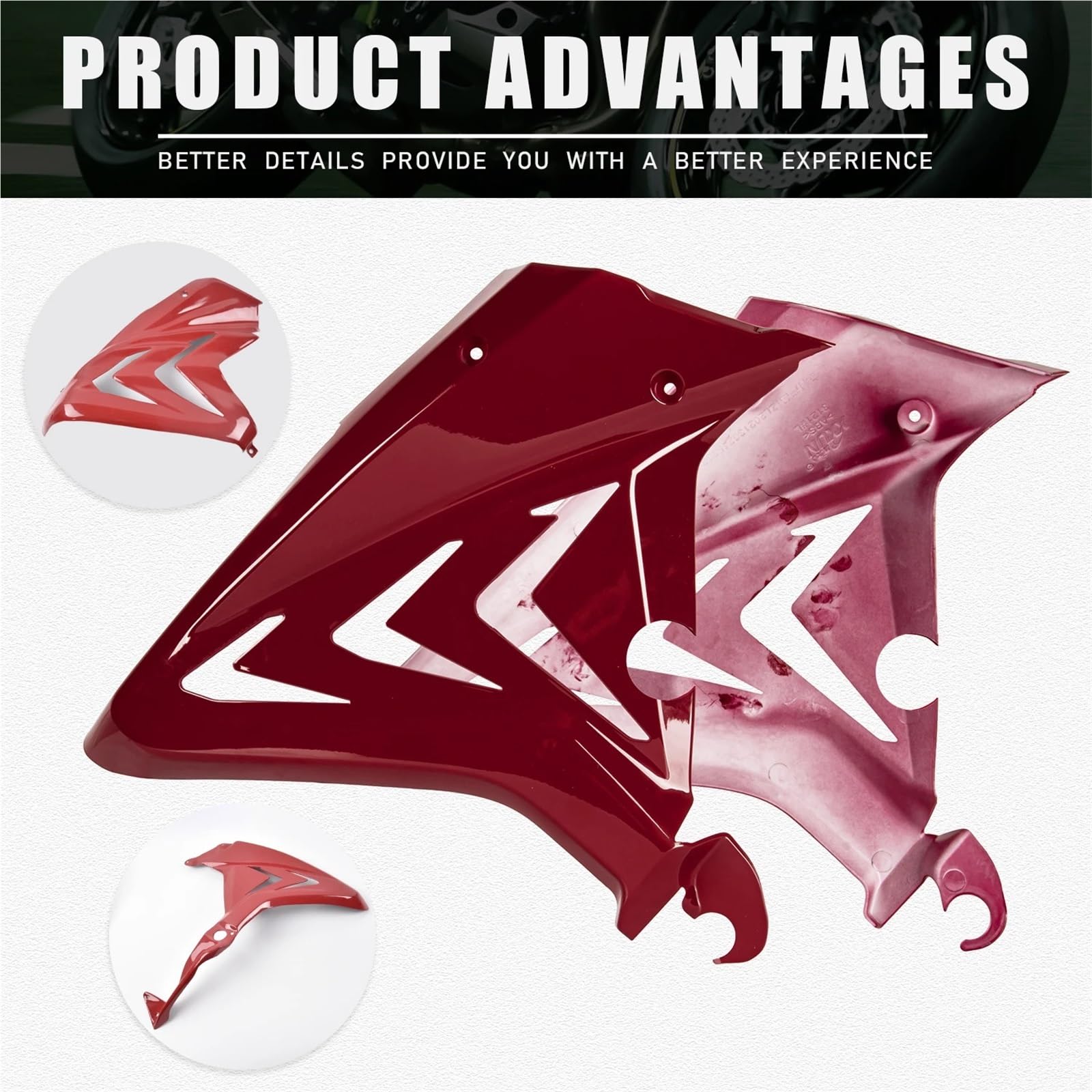 Osłona boczna siedzenia motocykla Panel osłony nadwozia pasuje do Honda CBR 650R 2019-2022 Motorcycle Cowl Fairing Cover