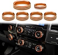 Vista 9 de Cubierta de perilla para interruptor de control de clima F150 AC/remolque/4WD/VOL/botón de afinación interior consola central accesorios compatibles