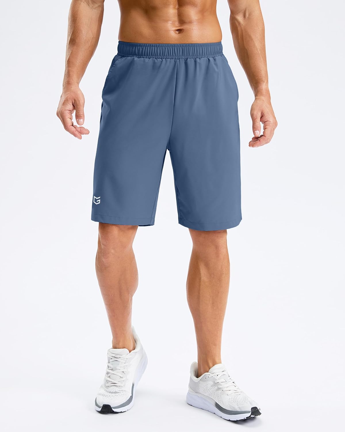 G Gradual Men's Athletic Running Shorts with Pockets Lightweight Quick Dry 5"/ 7"/ 9" Basketball Workout Gym Shorts for Men - Image 4