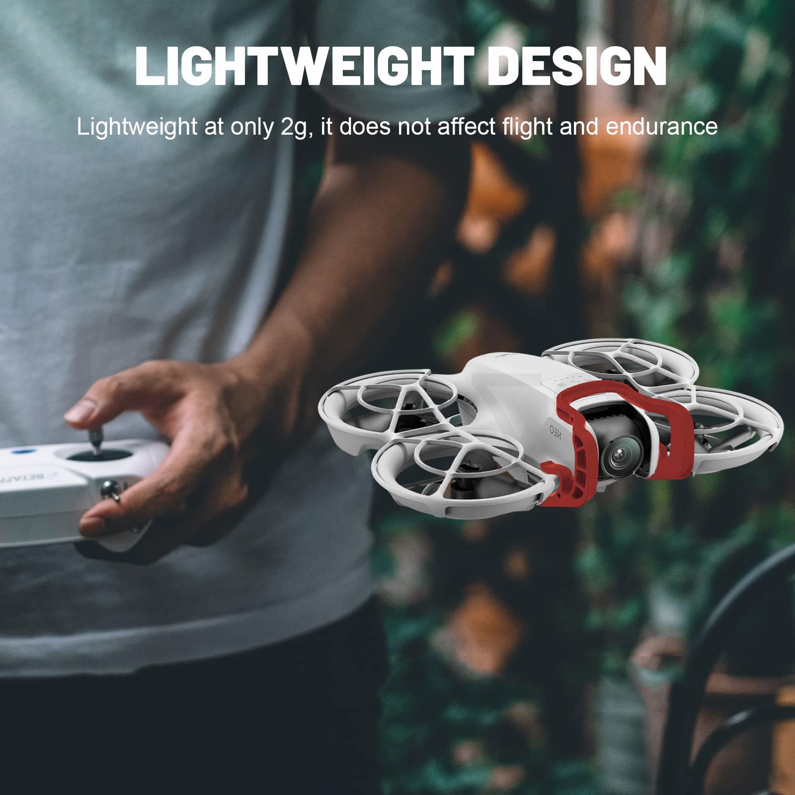 Gimbal Bumper Guard Für DJI Neo – U-förmiger Antikollisionsschutz, Schwarz, Leicht & Einfach Zu Montieren