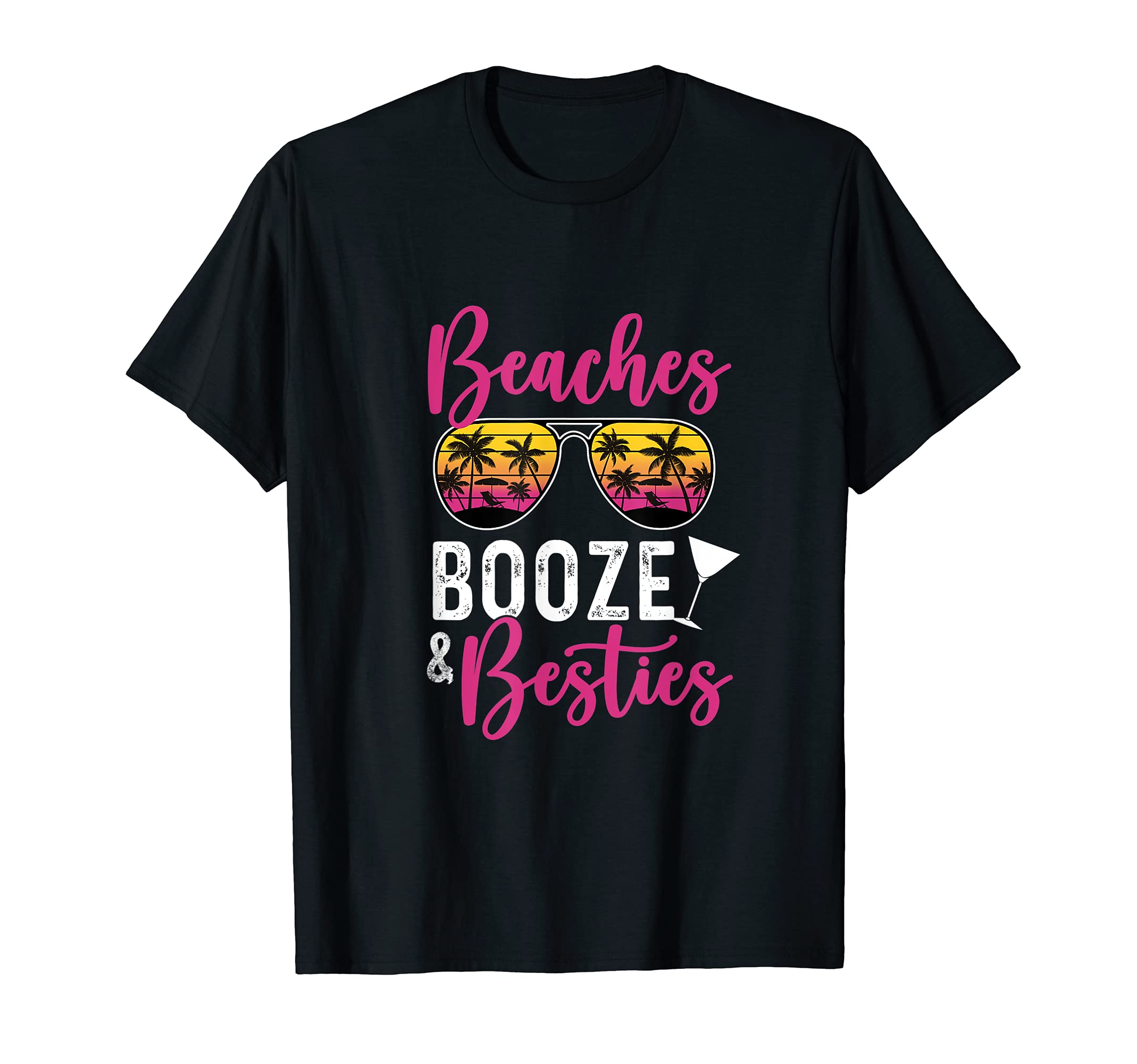 Girls Trip Girls Weekend Friends Beaches Booze Besties T-Shirt