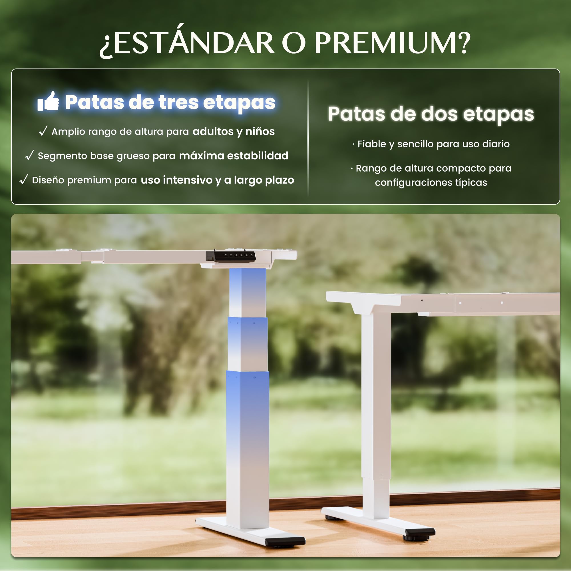 FLEXISPOT Escritorio Elevable 180x80cm Mesa Eléctrico Tablero Roble