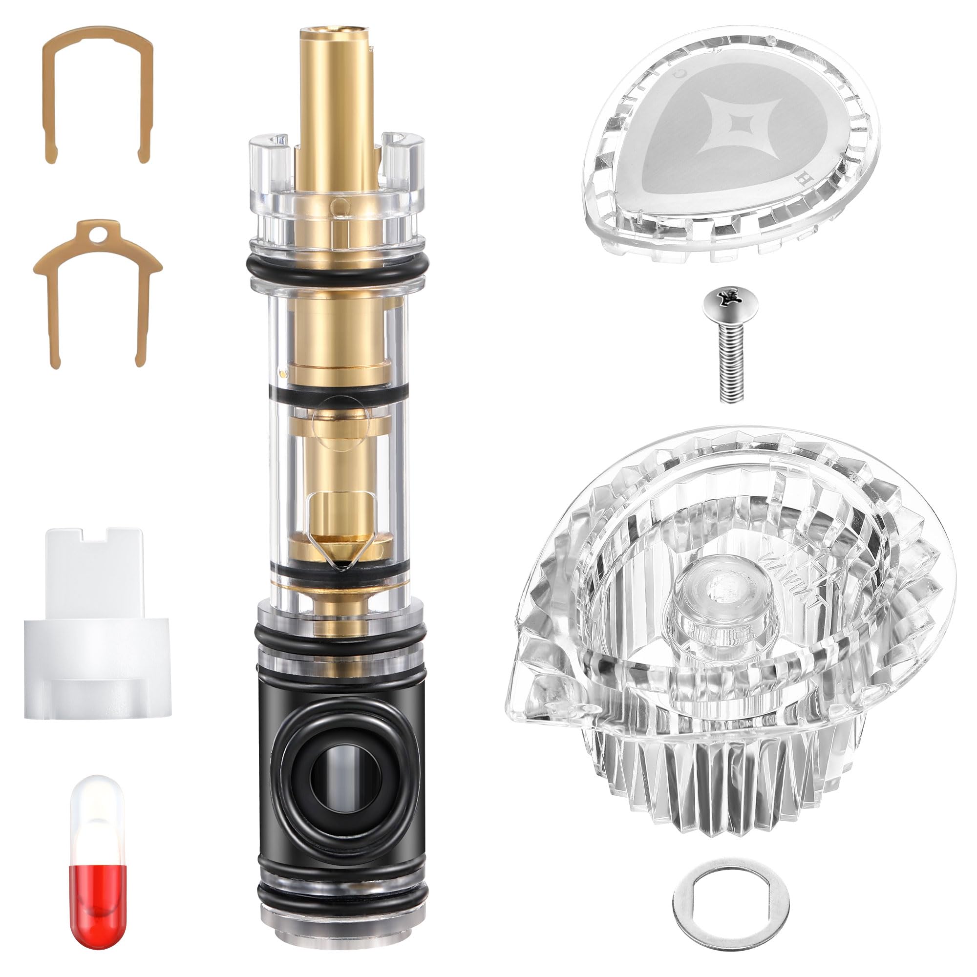 Photo 1 of Hohean Cartridge Replacement and Faucet Handle Kit