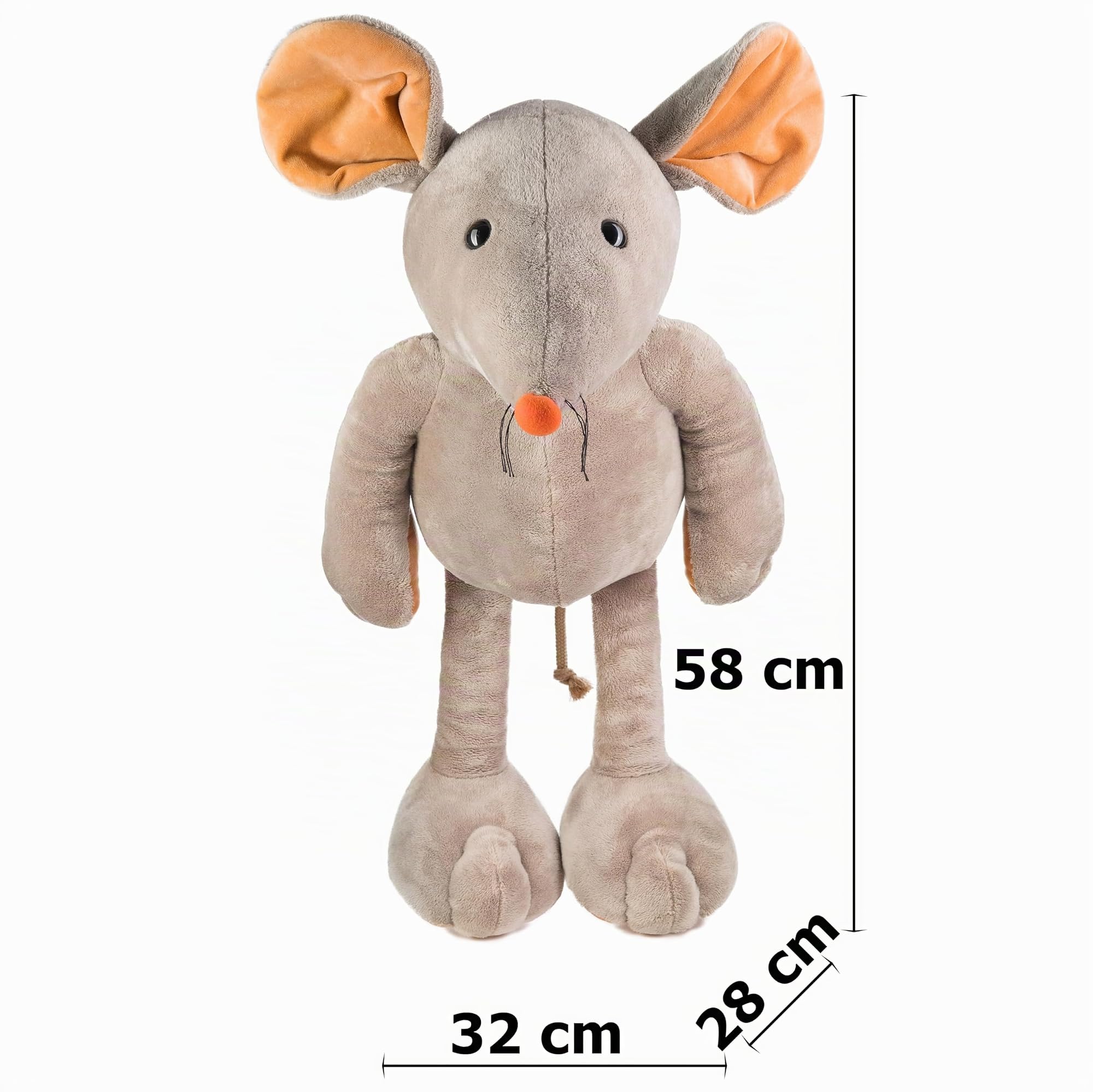 Schaffer 4754 ratón de Peluche Eddi 58 cm