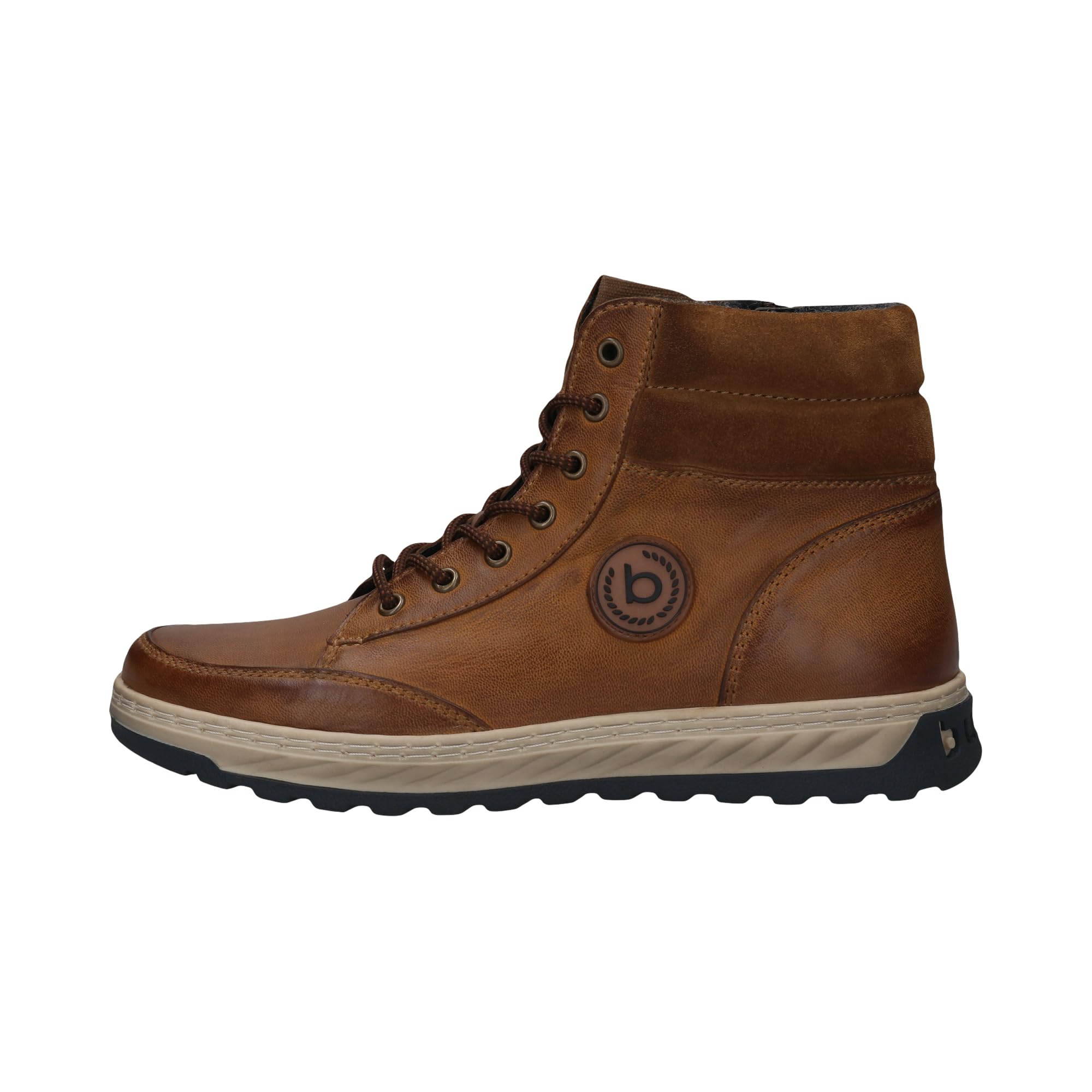 bugatti Bottes classiques pour homme, doublure froide, semelle amovible