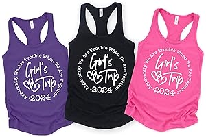 Girls Trip 2024 Short Sleeve Tank