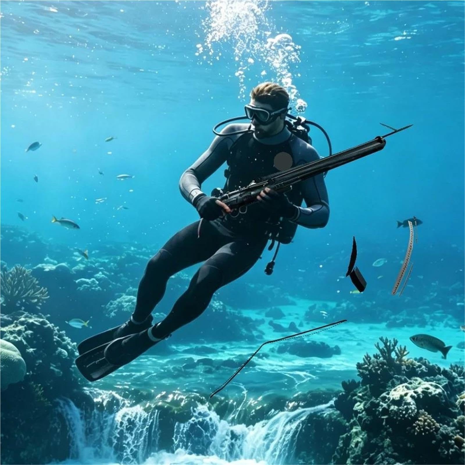 Mute 2mm Neoprene Tute da sub Surf Snorkeling