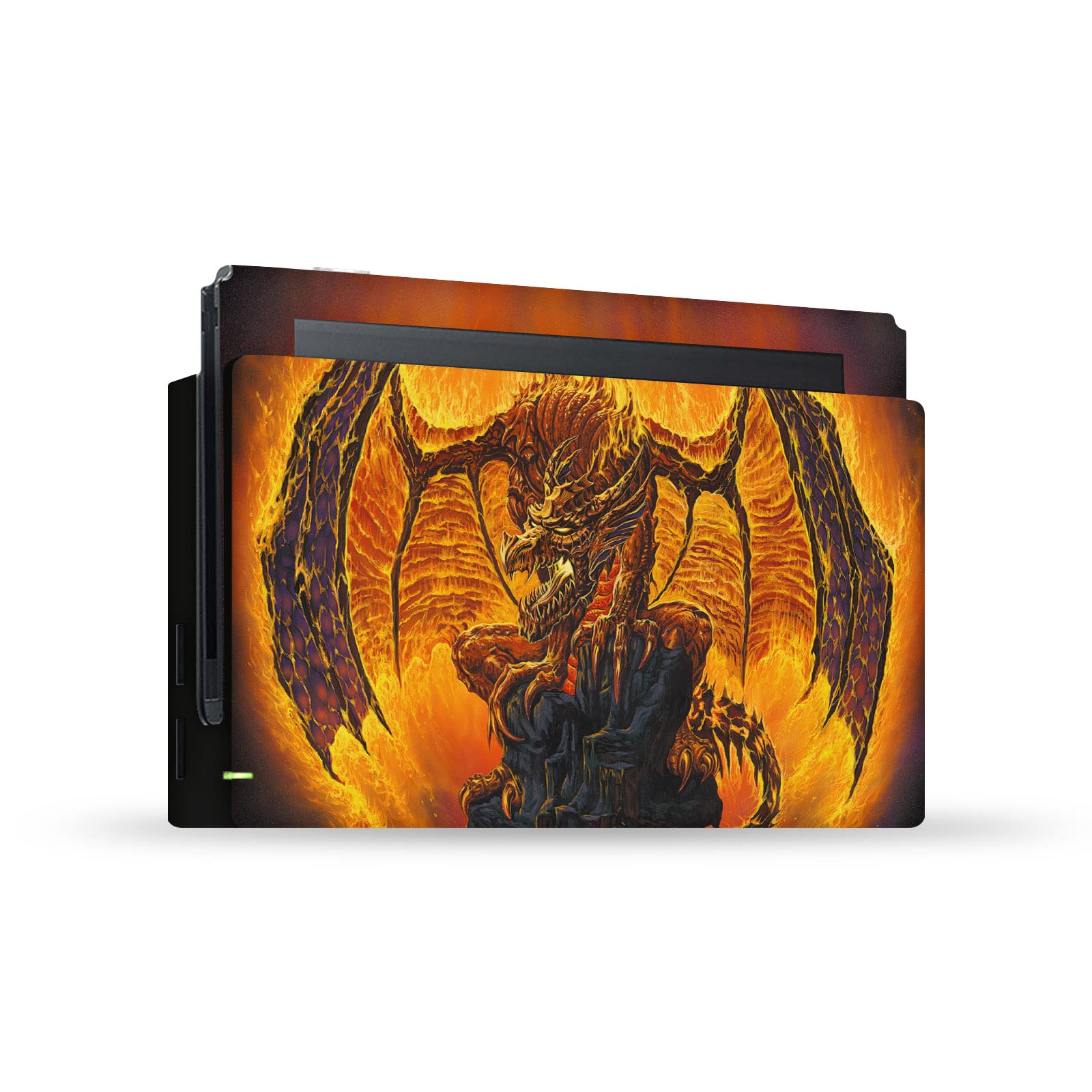 Autocollant Switch Ed Beard Jr Feu Dragons Skin pour Console Nintendo - 7