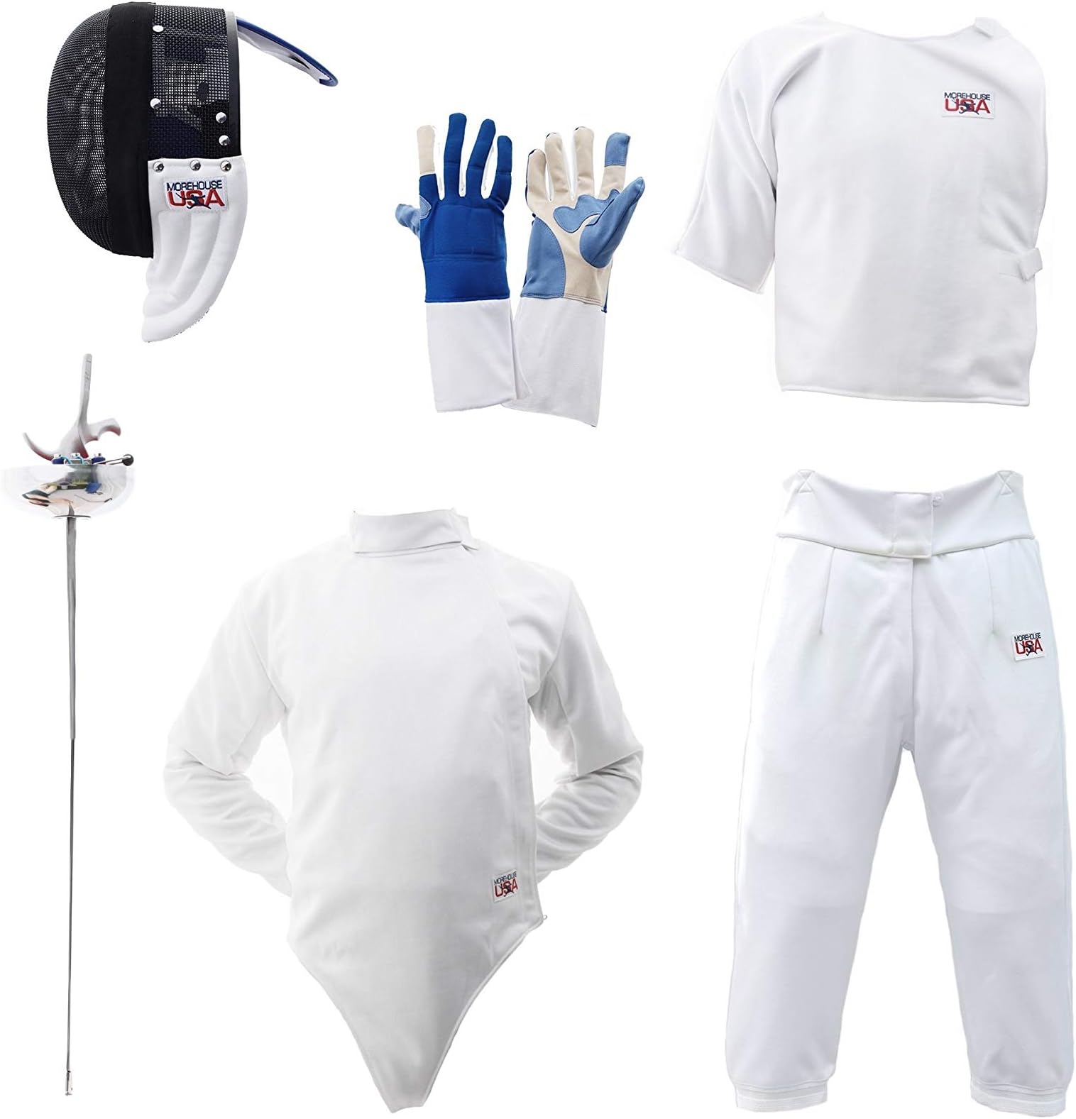 Morehouse USA Fencing - Basic Epee Fencing Practice Starter Bundle