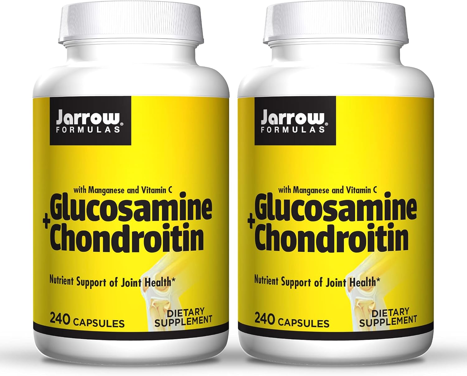 Jarrow Formulas Glucosamine + Chondroitin 240 Capsules