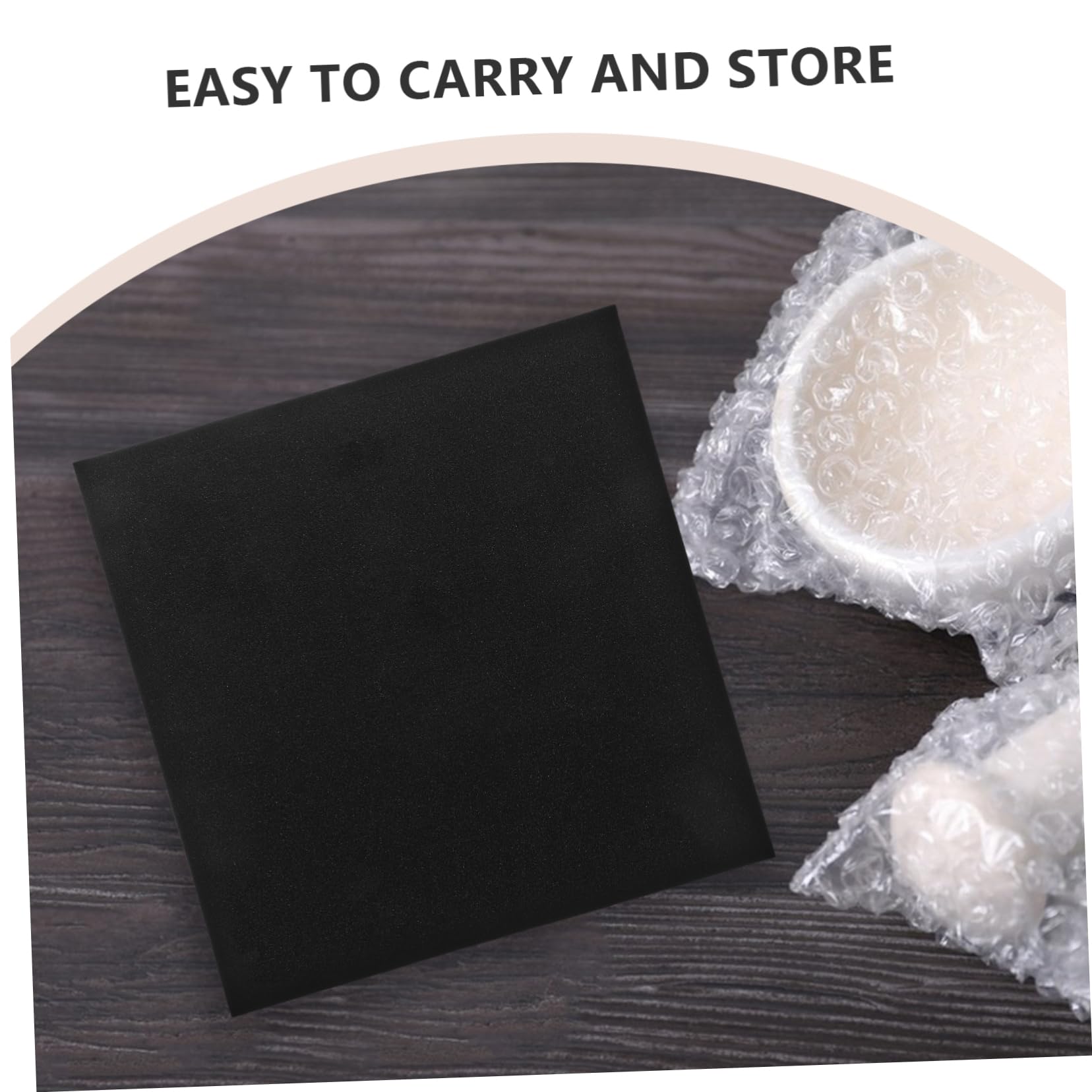 DOITOOL 4piezas Espuma De Alta Para Cajas De Joyeros y Embalajes De Pequeñas Insertos De Espuma Multiusos Láminas De Para Embalaje Material De