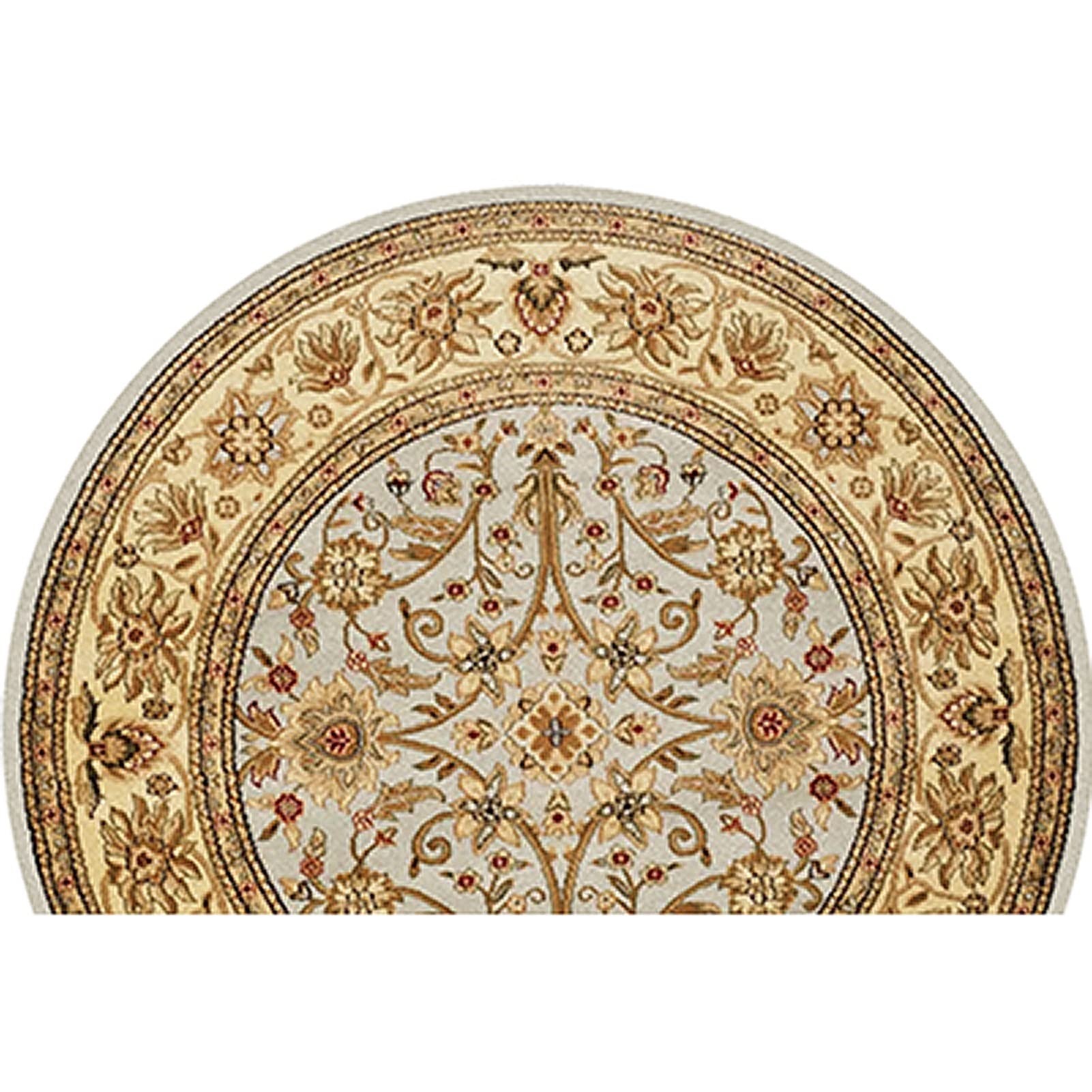 Paillasson extérieur demi-cercle XXL 140x200 cm rétro