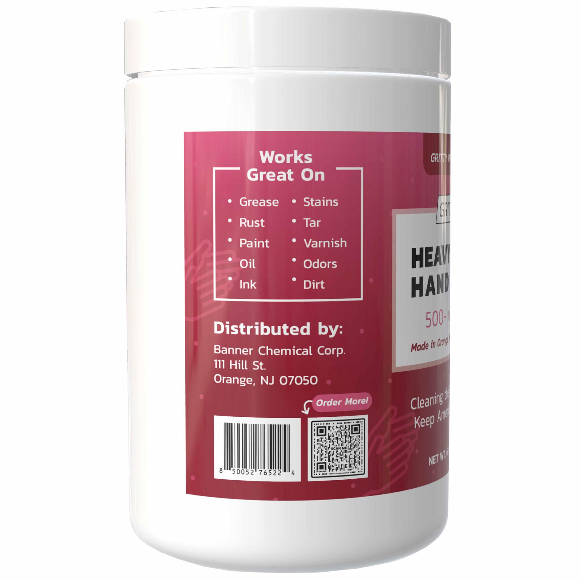 Industrial Gritty Hand Cleaner Paste – Moisturizing Exfoliating Soap