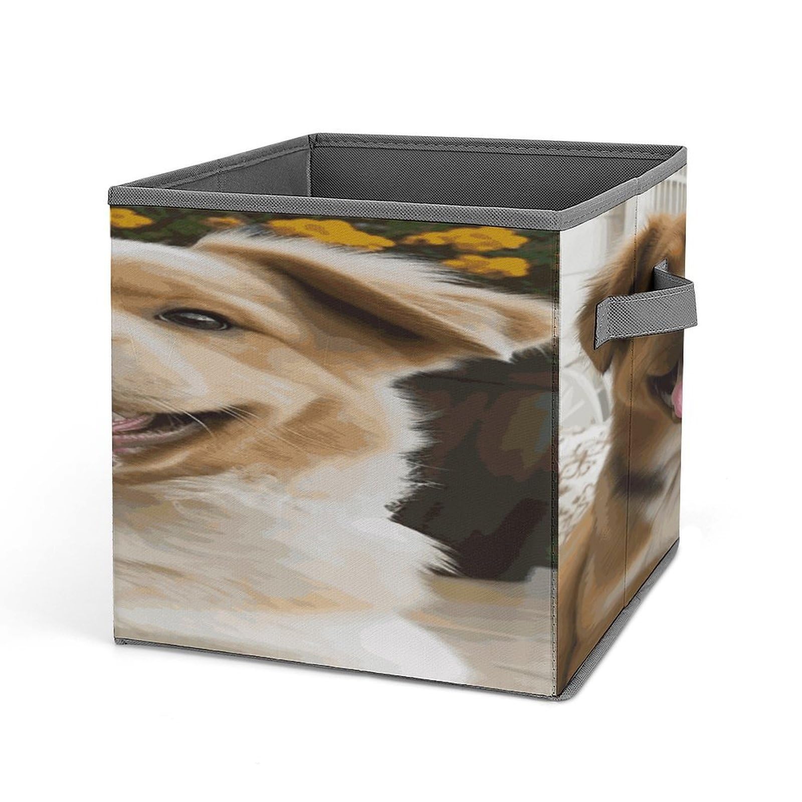 Fekiloot Style Funny Dogs Storage Bins Storage Baskets