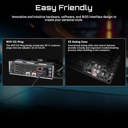 Vista 33 de GIGABYTE X670 AORUS Elite AX