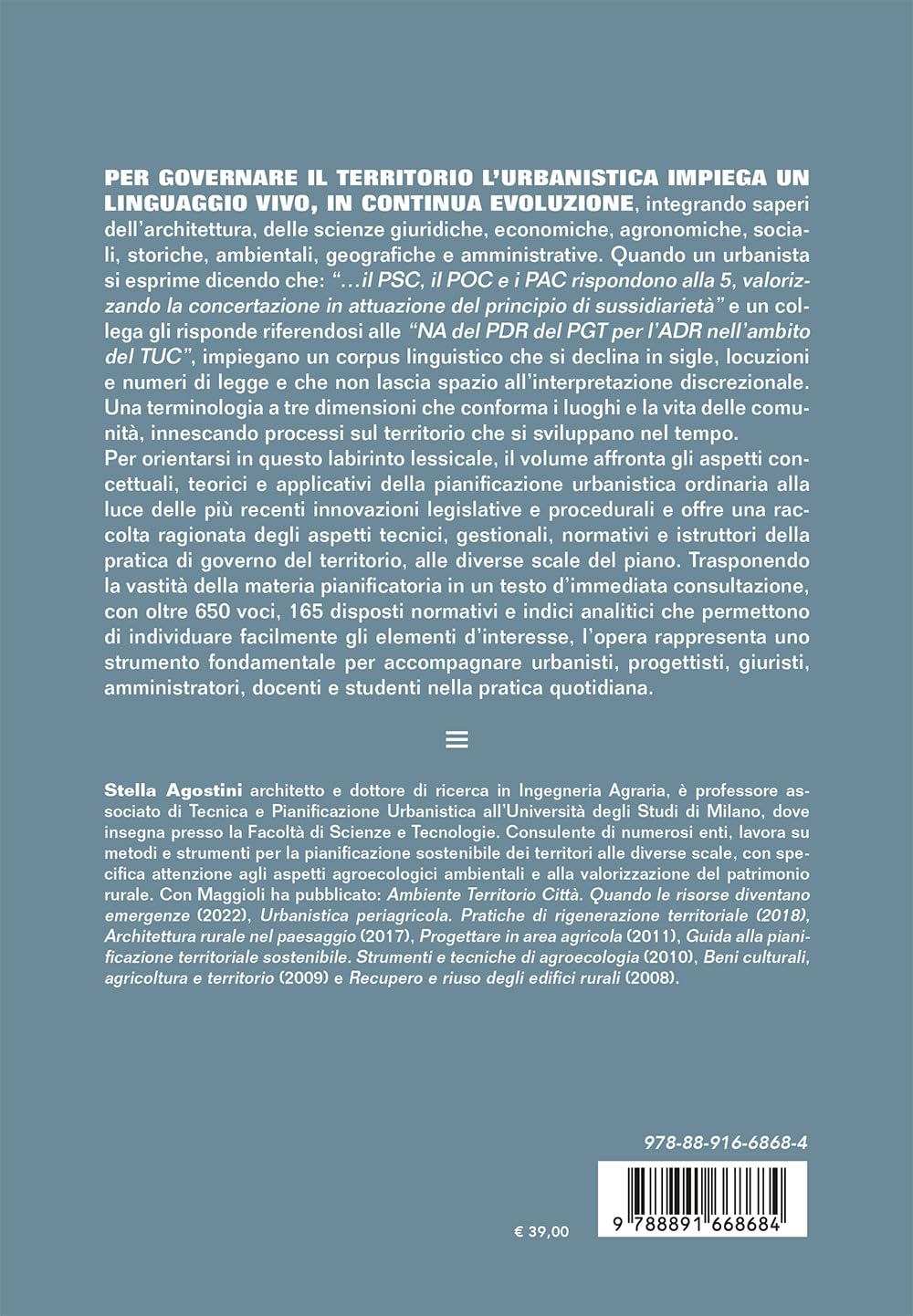 Governo del territorio e strumenti di piano