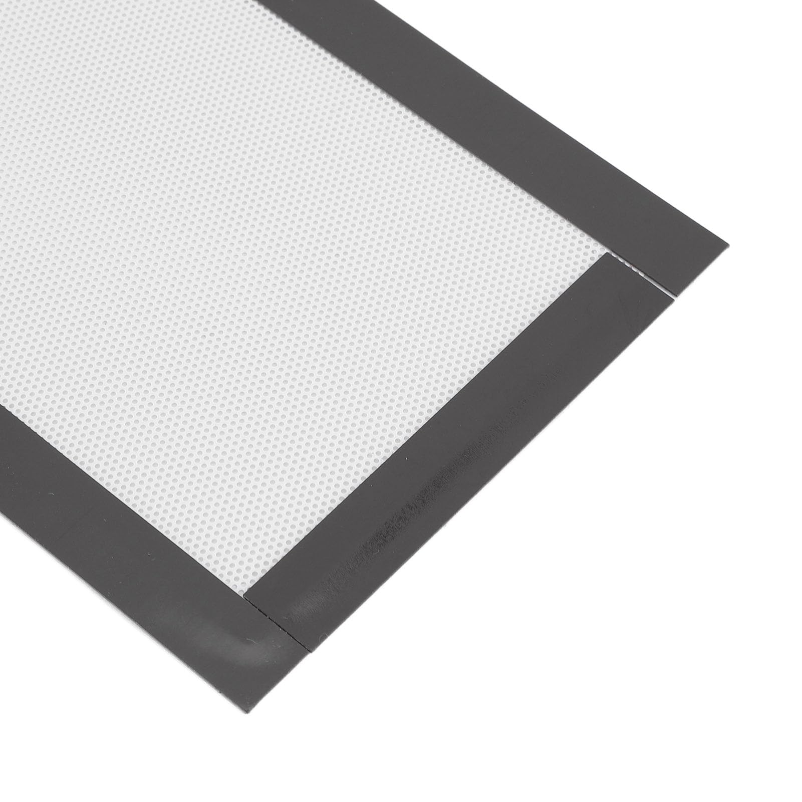 Filtre Anti-poussière pour Ventilateur PC, 120 X 360 Mm, 2 Grilles en PVC avec Bande Magnétique, Protection Ventilateur, Compatible Boîtier Ordinateur, Blanc