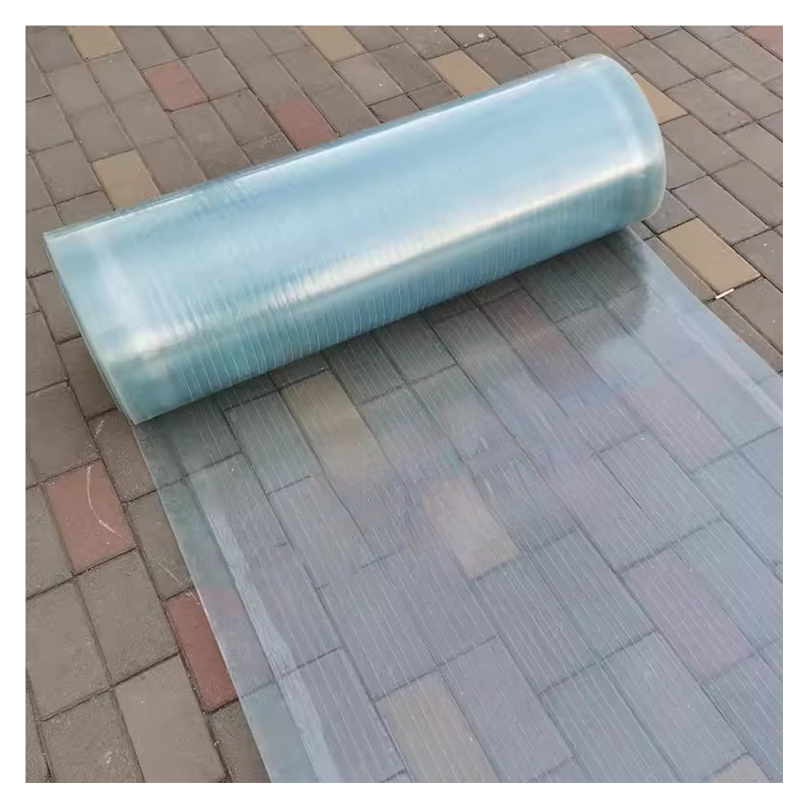 Generisch Clear Daylight Panels 1.64 x 6.6 ft for Greenhouse Roofing | Polycarbonate Roofing Sheets for Horticulture, Agriculture and Agriculture | Cuttable | Rainproof