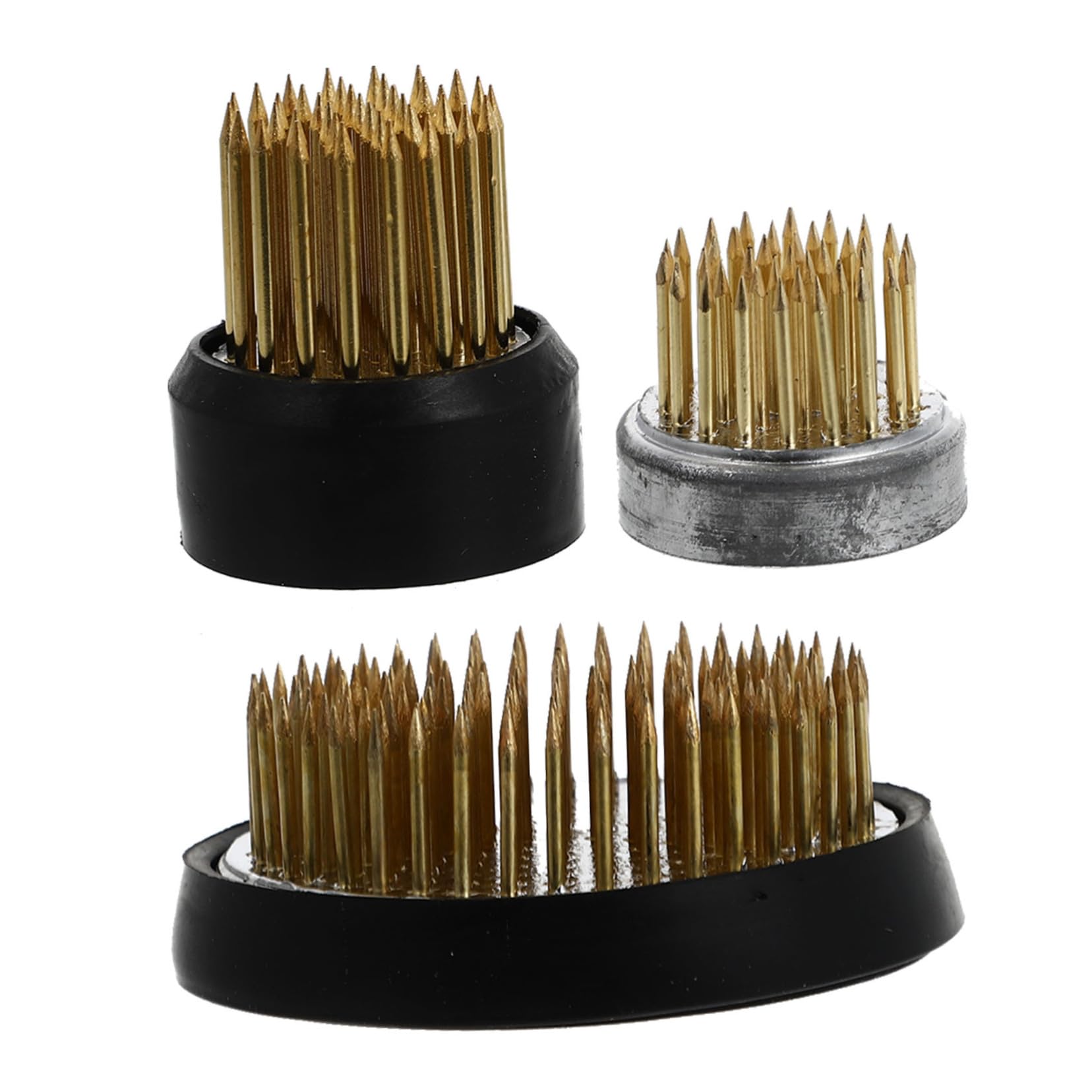 SEWACC Flower Sticks Holder 3pcs Floral Pin Frog Easy Installation Flower Arrangement Tool