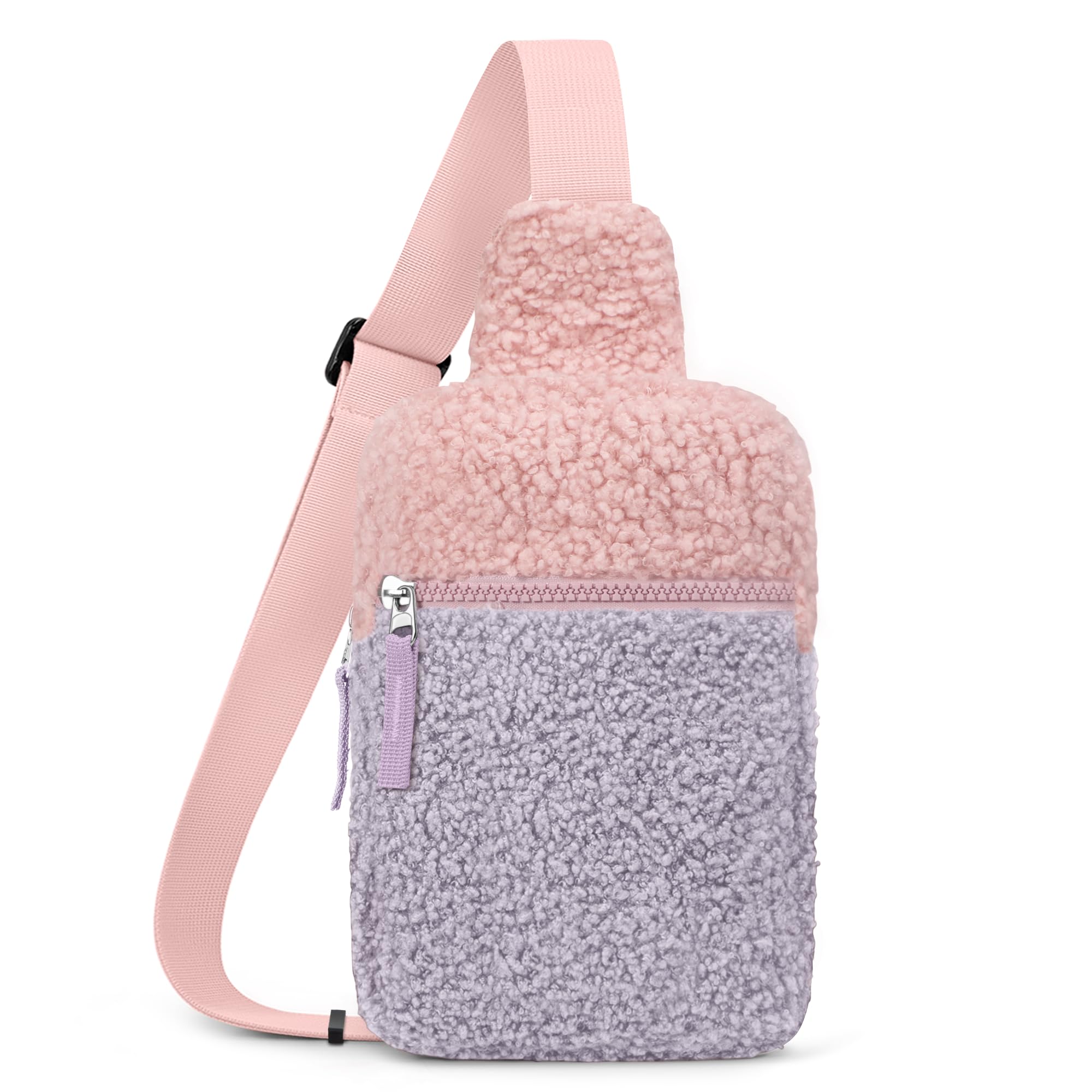 Christmas Birthday Gifts for Kids 12-16, Plush Fanny Pack Crossbody Bag