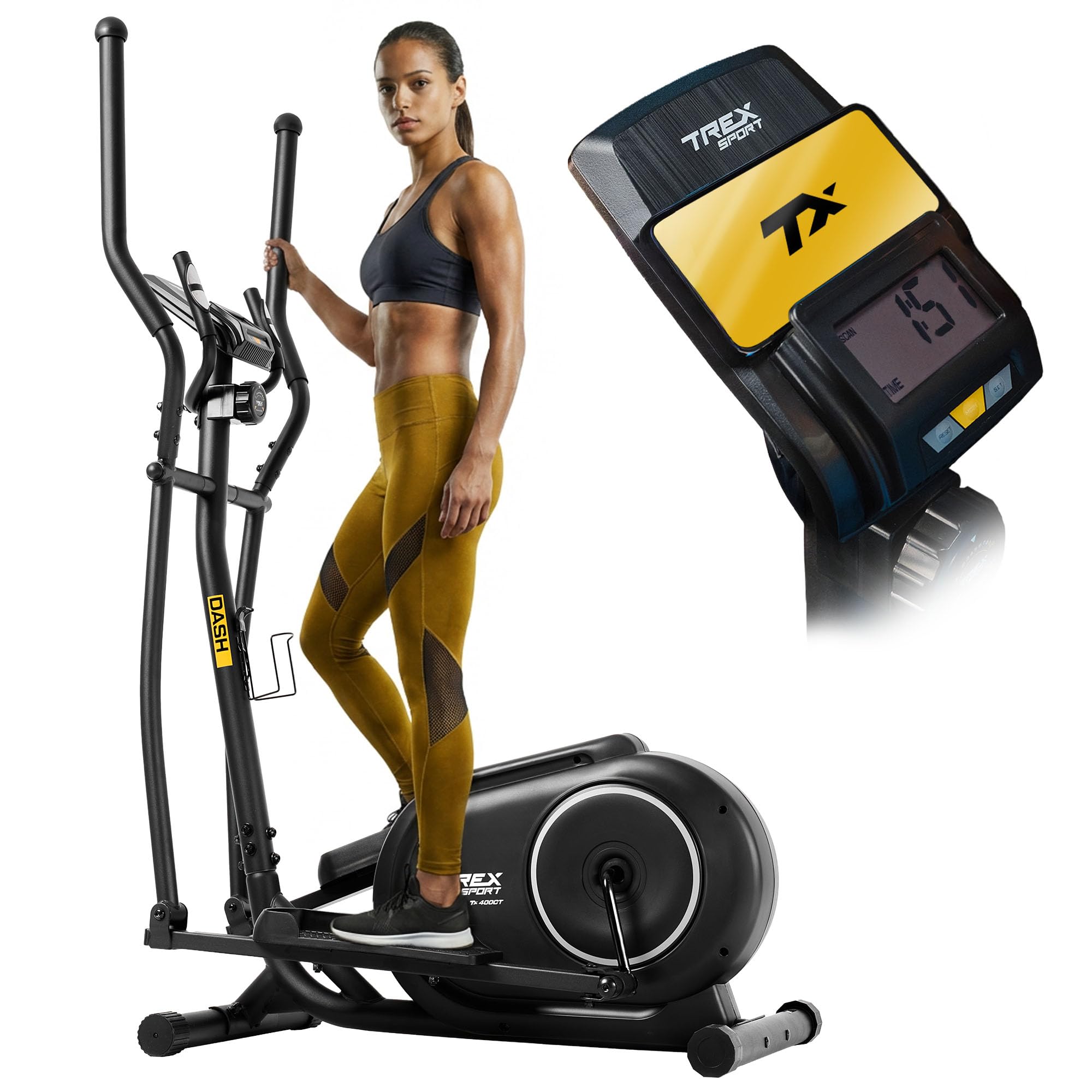 TREX SPORT Crosstrainer für zuhause TX-400CT