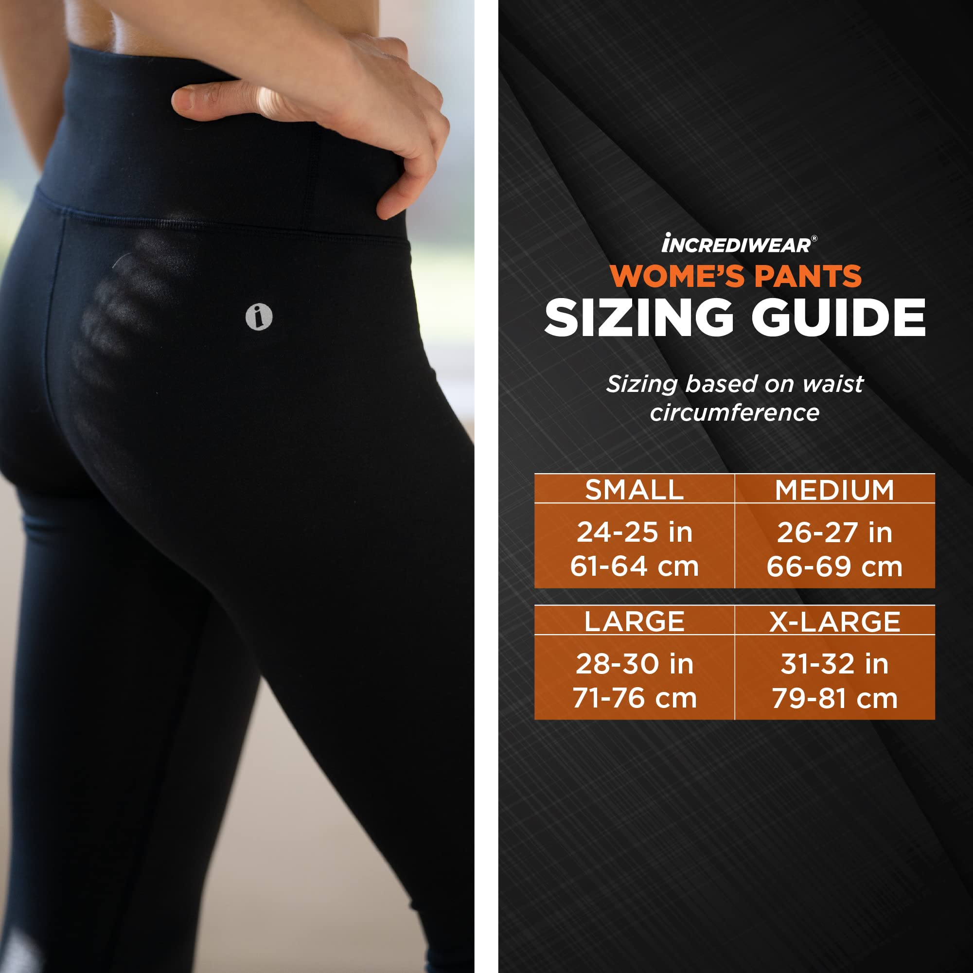 Incrediwear Women's Performance Pants - Leggings Atletici da Donna, favoriscono Il Recupero Muscolare e Aumentano Le Prestazioni, Pantaloni da Corsa e da Allenamento Ideali