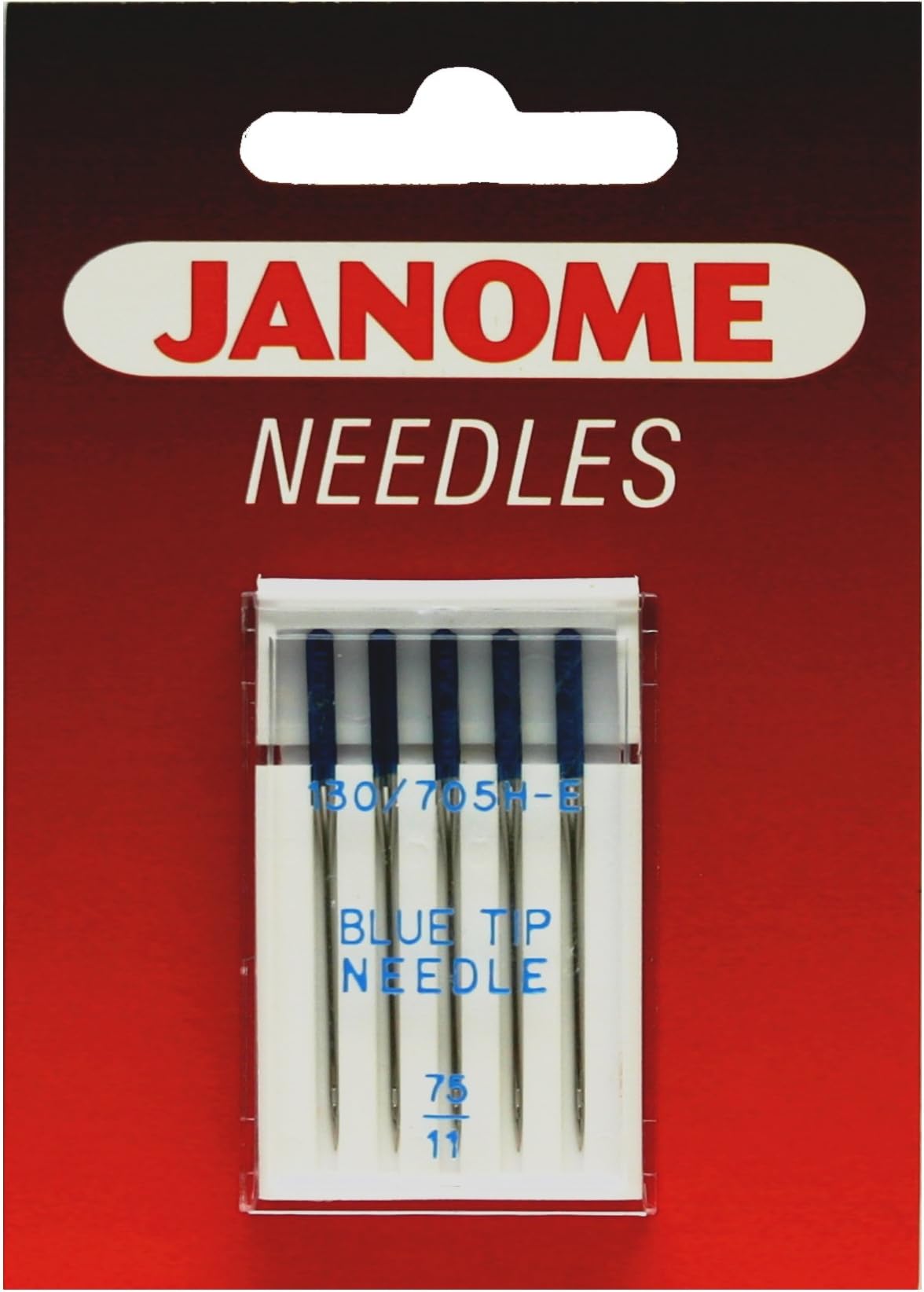 Janome Sewing Machine Blue Tip Needles Size 75/11 Part Number
