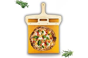 The Art of Pizza: The Perfect Italian Shovel - Non-Stick Pizza Transfer