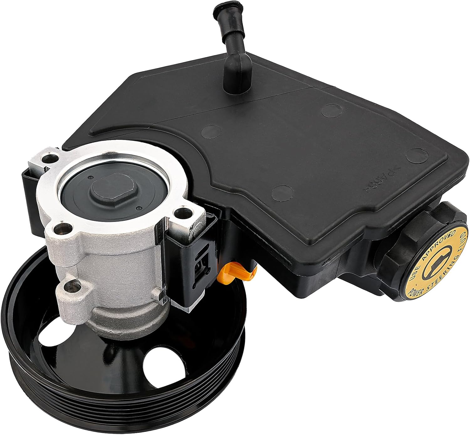 JLEO 20-38771 Power Steering Pump (For 4.0L L6) Compatible With 1996-2001 Jeep Cherokee 1997-2003 Wrangler TJ,Power Assist Pump Replace 52087871 52087871AB