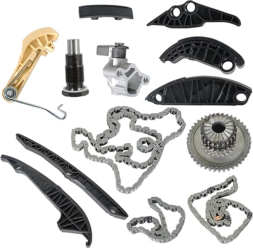 labwork Kit de cadena de distribución 06K109467A8KB de repuesto para Audi A3 A4 A5 A6 Volkswagen Jetta Passat Golf GTI Beetle 2.0L 2008-2015