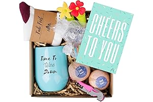 8-Item Wine Gift Baskets for Adults - Perfect Wine Lovers Gift Box